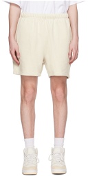 Calvin Klein Off-White Relaxed Shorts