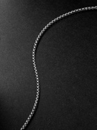Alex Moss New York - 20-inch 14-Karat White Gold Box Chain Necklace