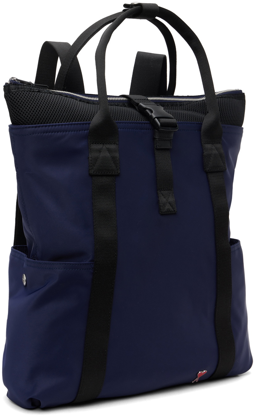 AMI Paris Blue Ami de Cœur Hybrid Tote AMI