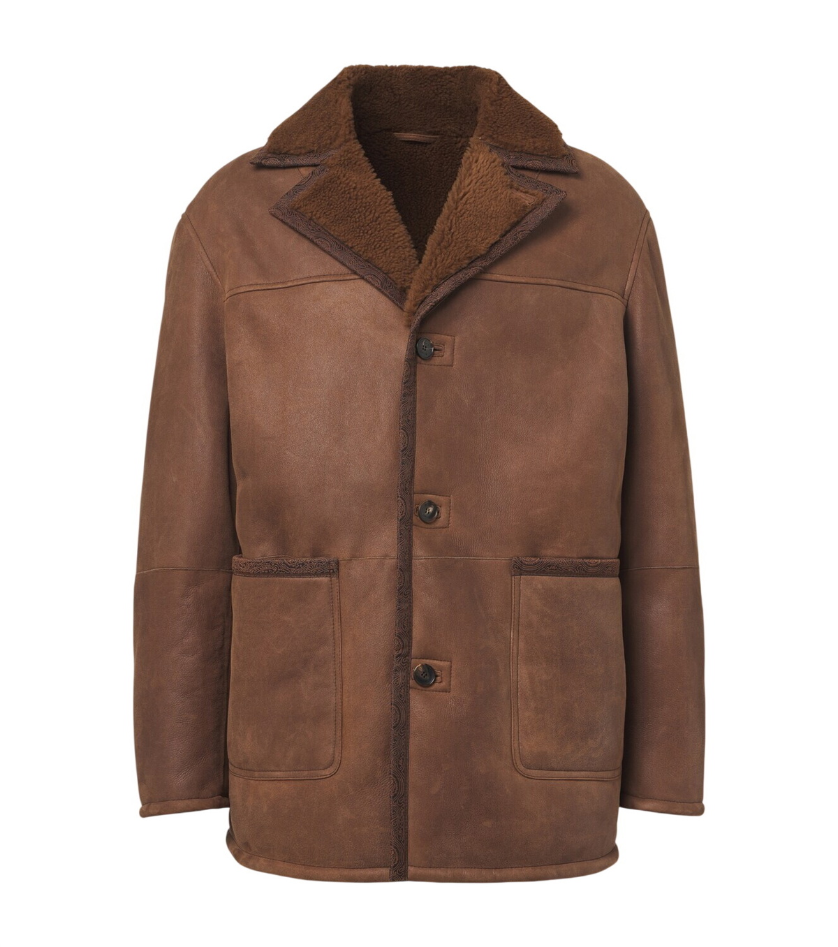 Gosha Rubchinskiy Faux Shearling Collar Denim Jacket Gosha Rubchinskiy