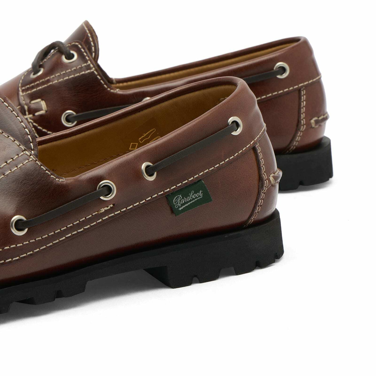 Paraboot Women's Malo Boat Shoe in Lisse America