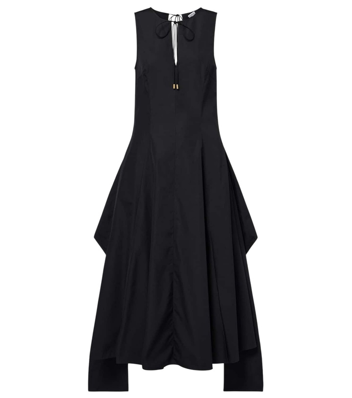 Photo: Loewe Cotton poplin wrap dress