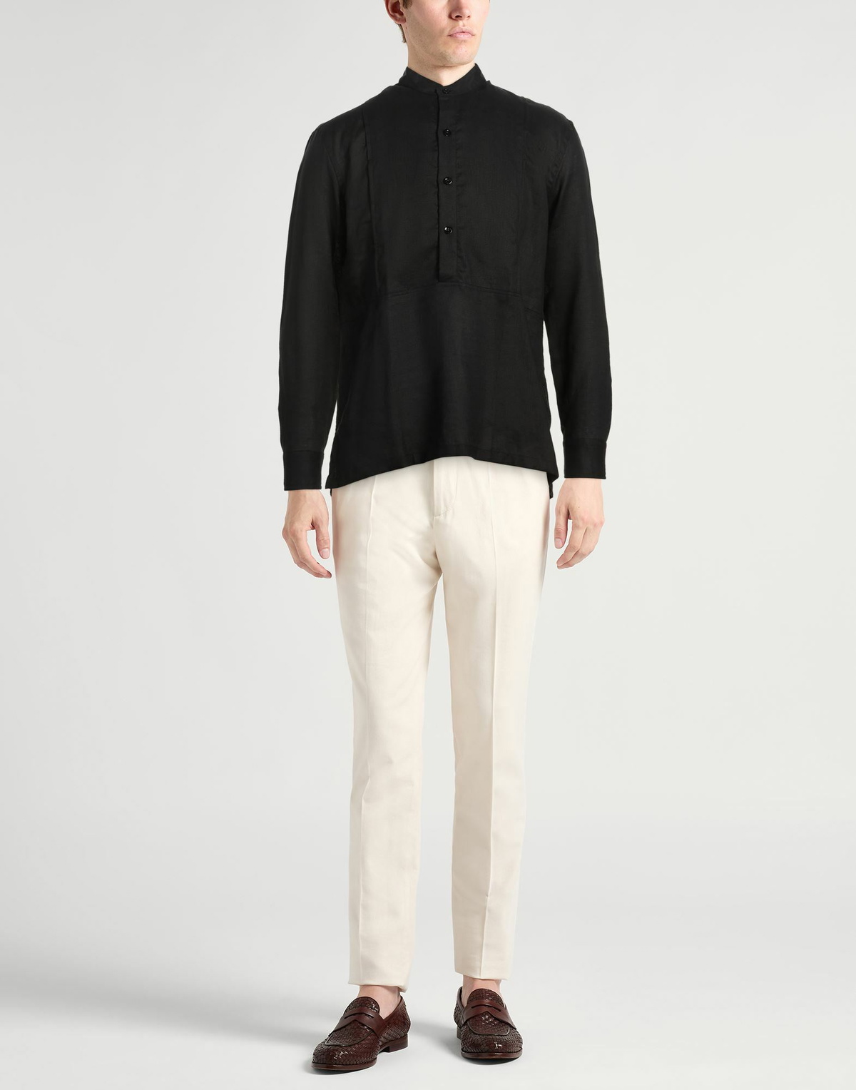 Pt Torino Mens Shirt in Black