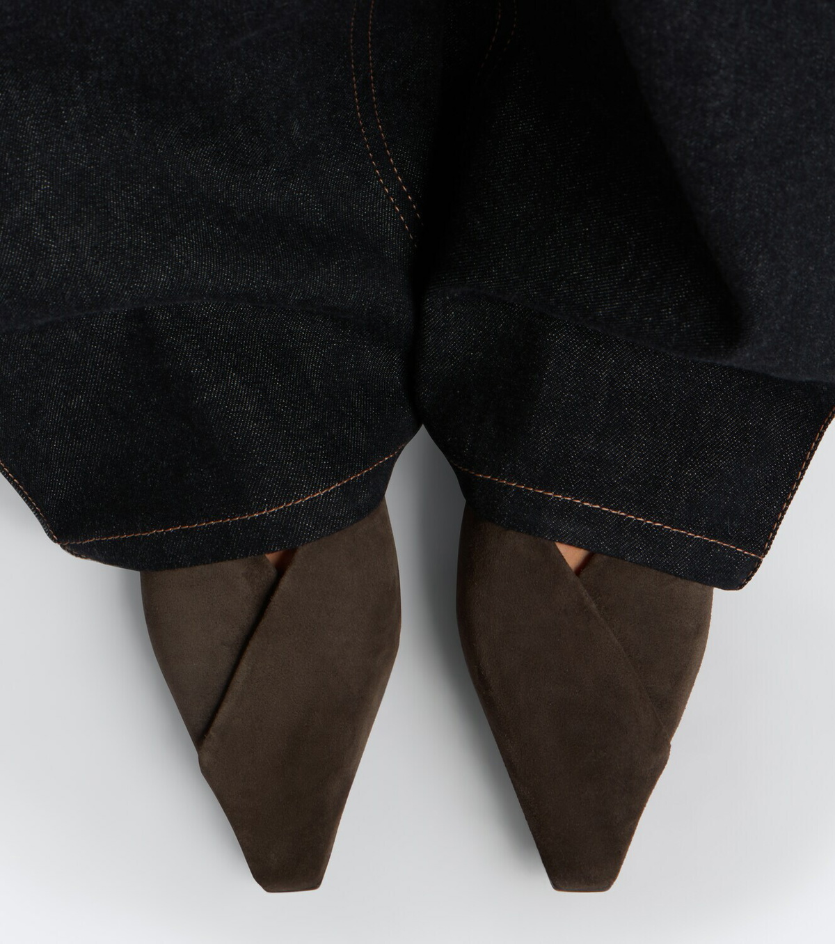 Brunello Cucinelli Suede ballet flats