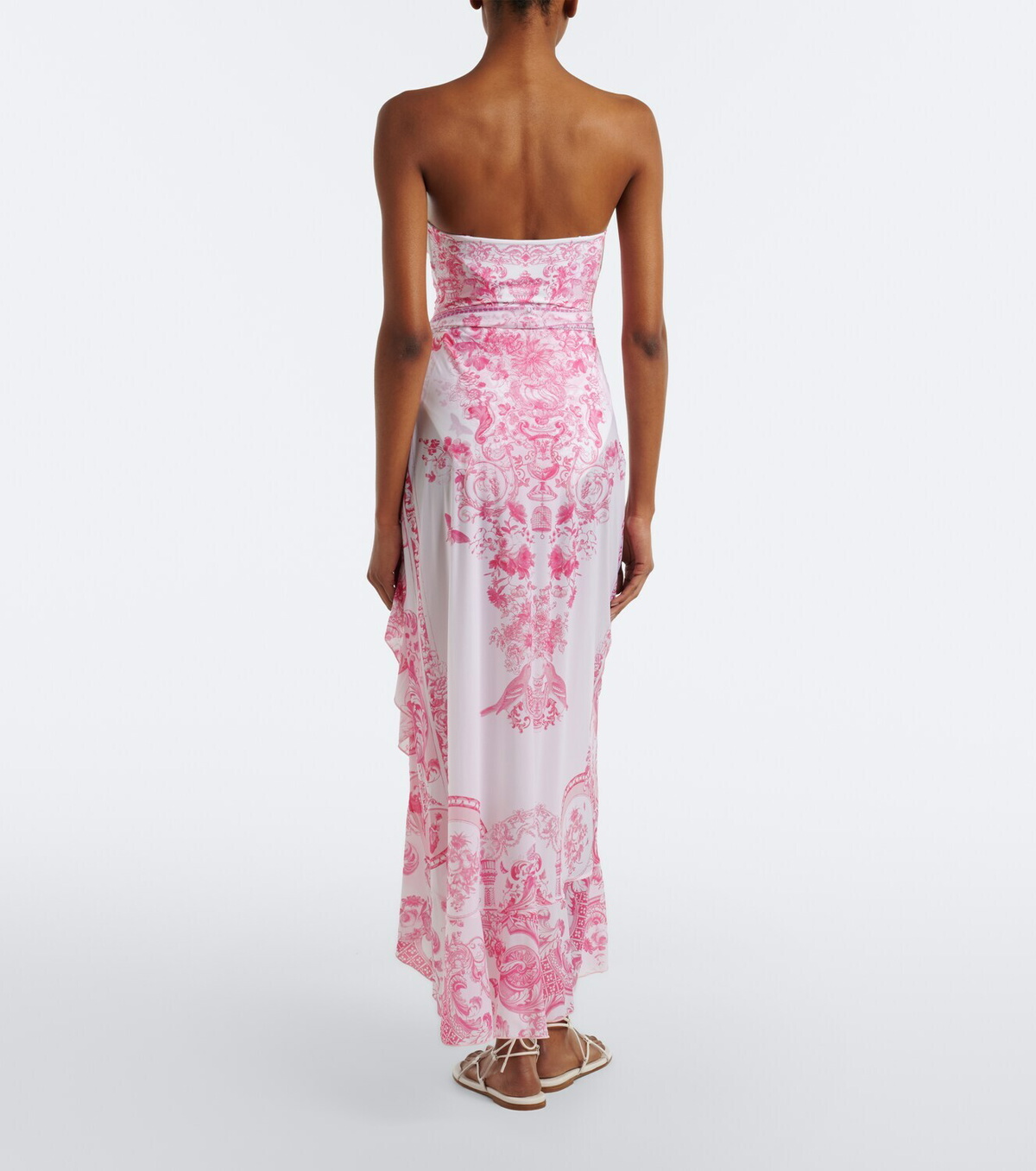 Camilla Printed jersey beach cover-up