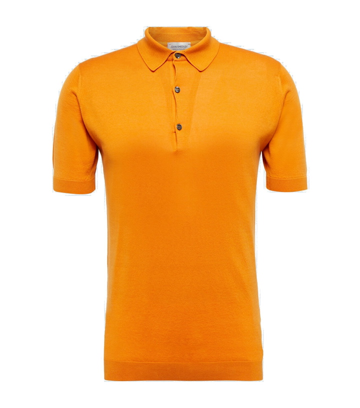 Photo: John Smedley - Adrian cotton polo shirt