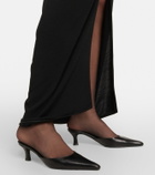 The Row Cybil leather mules
