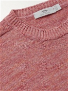 Inis Meáin - Donegal Linen Sweater - Red