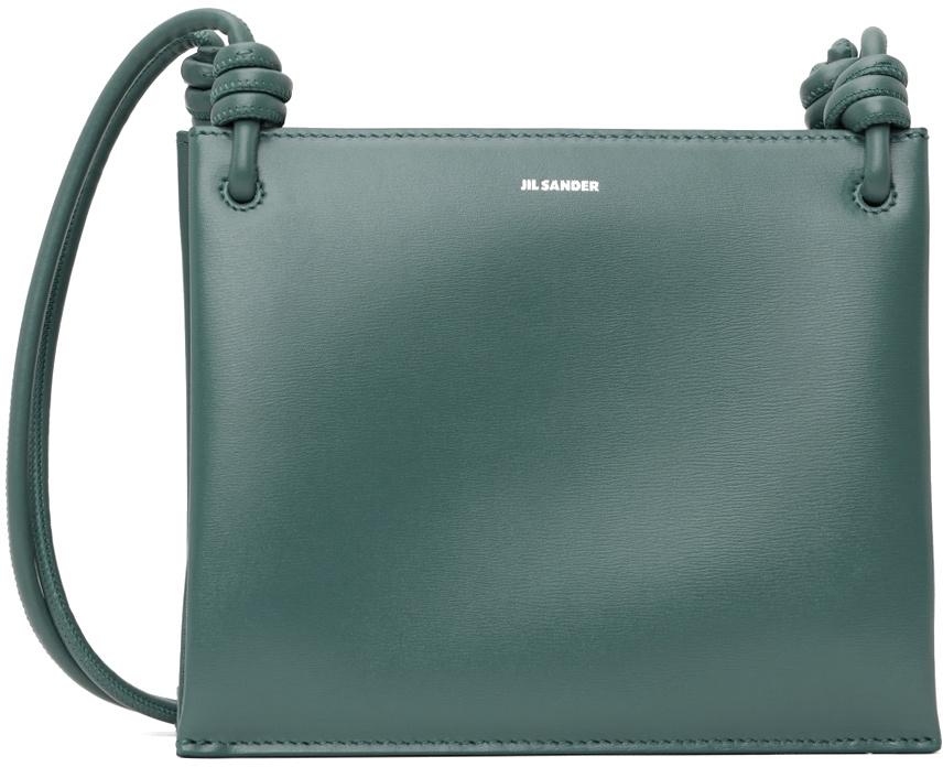 Jil Sander Green Giro Small Bag Jil Sander
