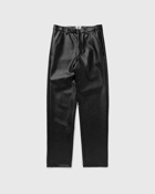 Arte Antwerp Leather Suit Pants Black - Mens - Casual Pants