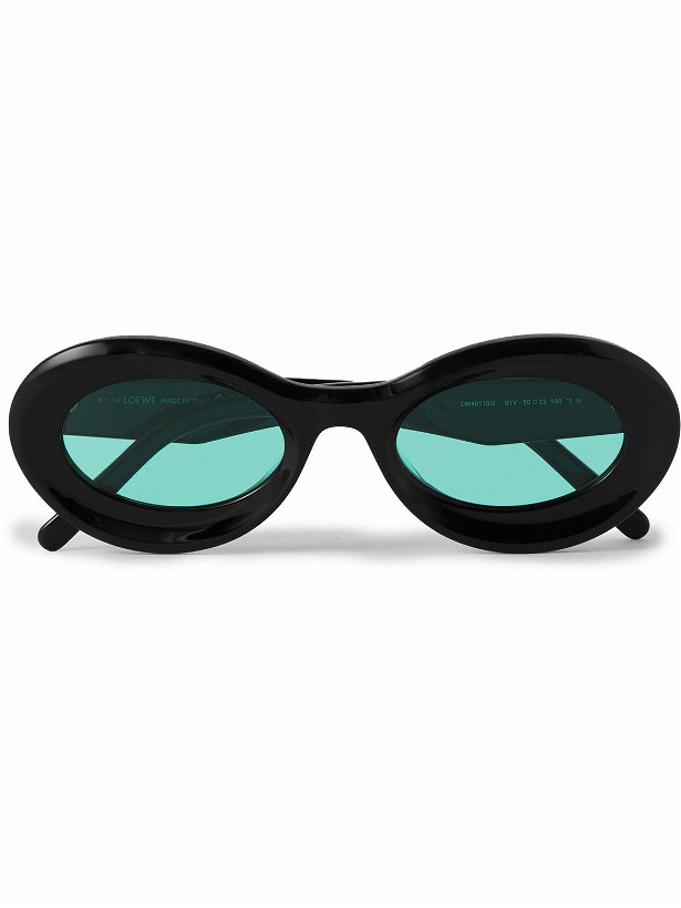 Photo: LOEWE - Paula's Ibiza Oval-Frame Acetate Sunglasses