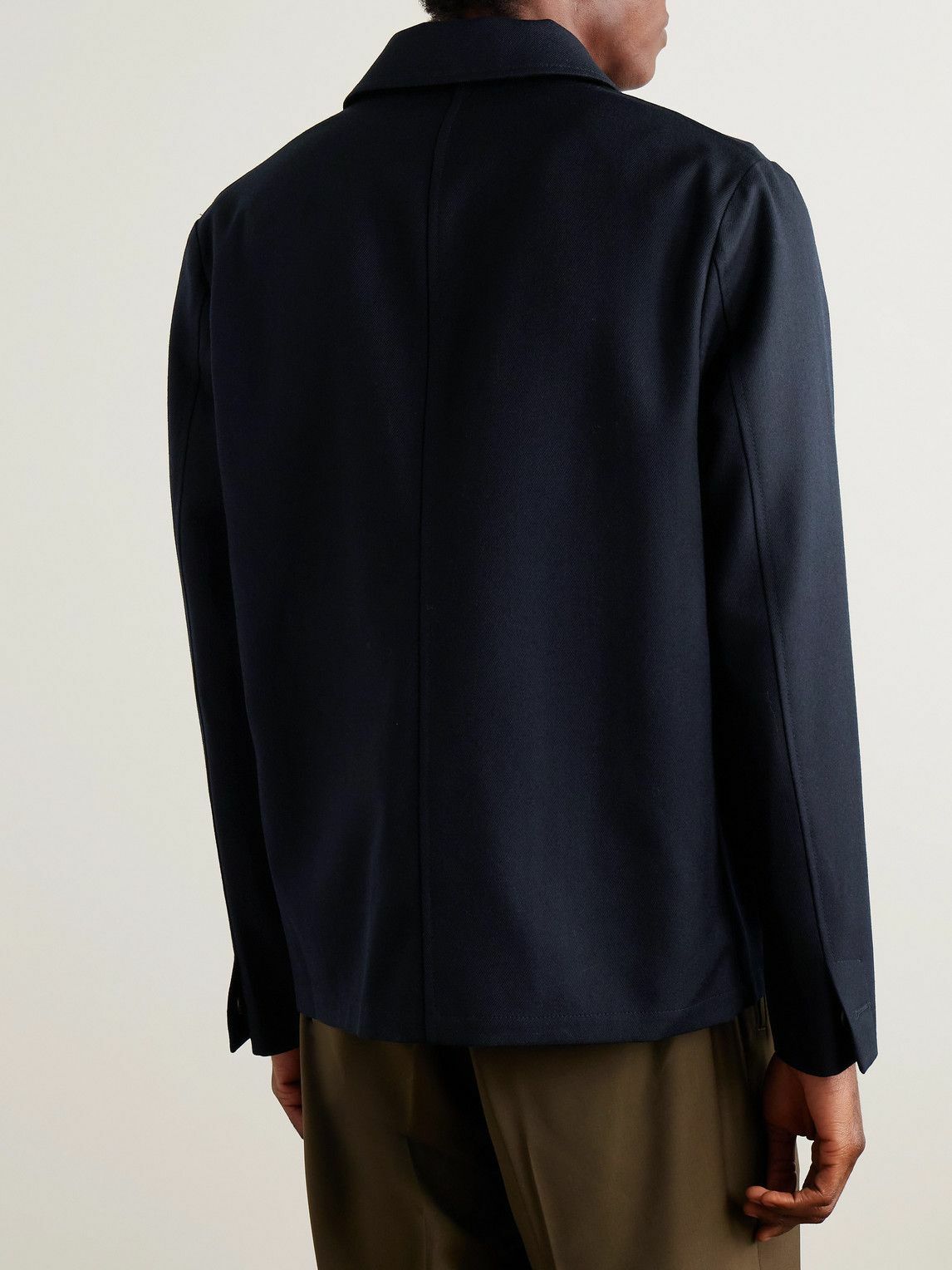 Incotex - Twill Chore Jacket - Blue