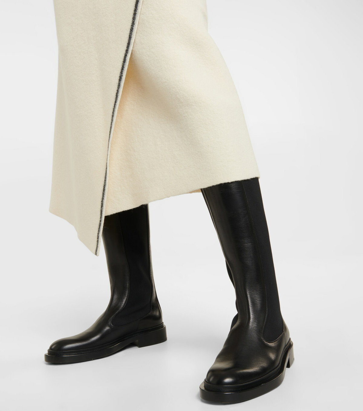 Jil Sander Leather kneehigh boots Jil Sander