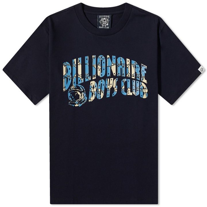 Photo: Billionaire Boys Club Men's Gator Camor Arch Logo T-Shirt in Navy