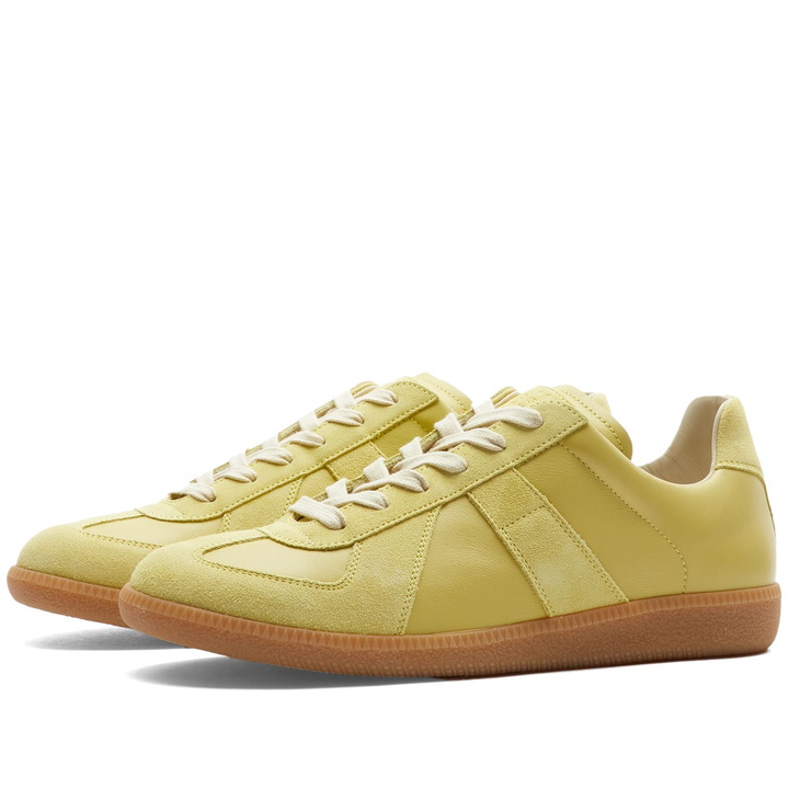 Photo: Maison Margiela Men's Classic Replica Sneakers in Cedar