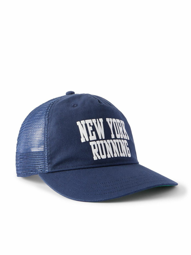 Photo: Polo Ralph Lauren - Printed Cotton-Twill and Mesh Trucker Cap