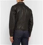 RRL - Marshall Leather Biker Jacket - Black