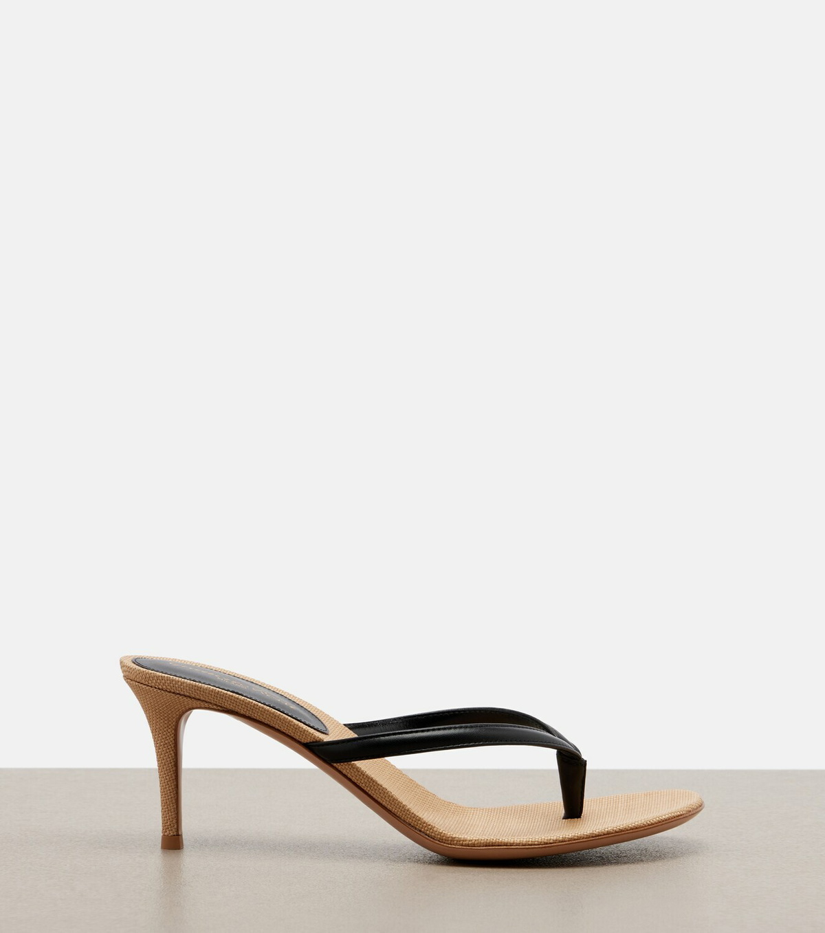 Gianvito Rossi Calypso leather thong sandals
