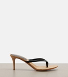 Gianvito Rossi Calypso leather thong sandals