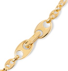 Tom Wood - Bean Gold-Plated Sterling Silver Chain Bracelet - Gold