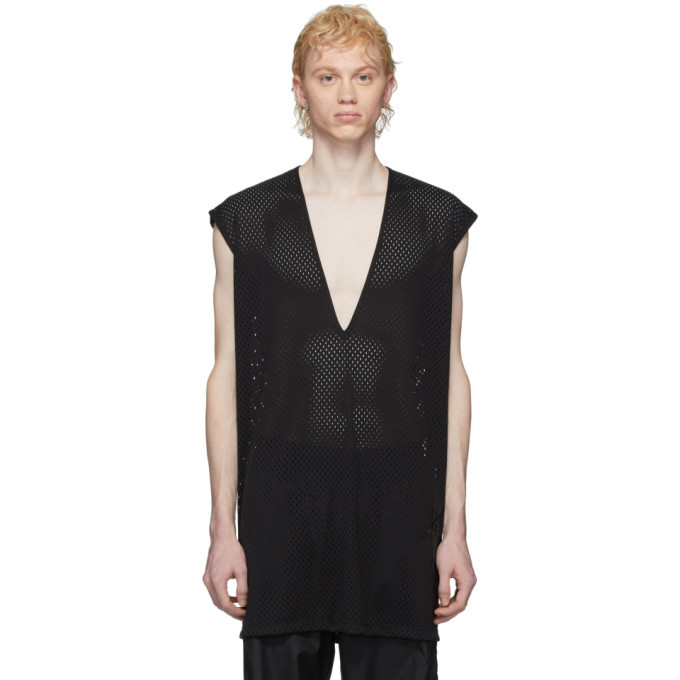 Photo: Rick Owens Black Champion Edition Mesh Dylan T-Shirt