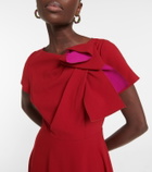 Roksanda - Luna crêpe midi dress