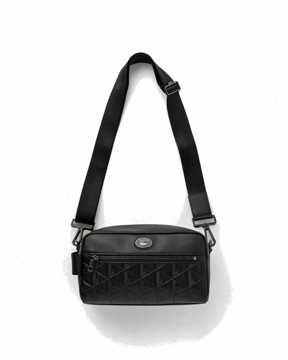 Photo: Lacoste Crossover Bag Black - Mens - Small Bags