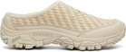 Merrell 1TRL Off-White Moab 2 Leather Slide Flats