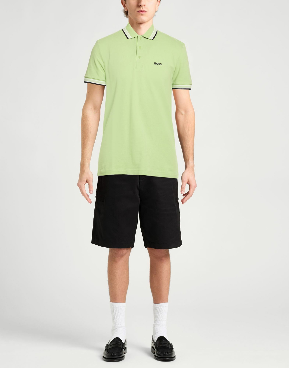 Boss Mens Polo shirt Light in Green