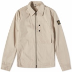 Belstaff Men's Slant Overshirt in Dark Sand