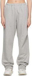 We11done Gray Wide Lounge Pants