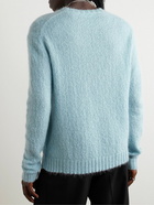 Jil Sander - Brushed Mohair-Blend Sweater - Blue