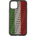 Moschino Black Italian Logo iPhone 11 Pro Case