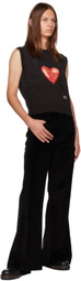 Meryll Rogge Black Flared Trousers