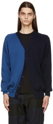 Comme des Garçons Shirt Blue & Navy Lochaven of Scotland Cardigan