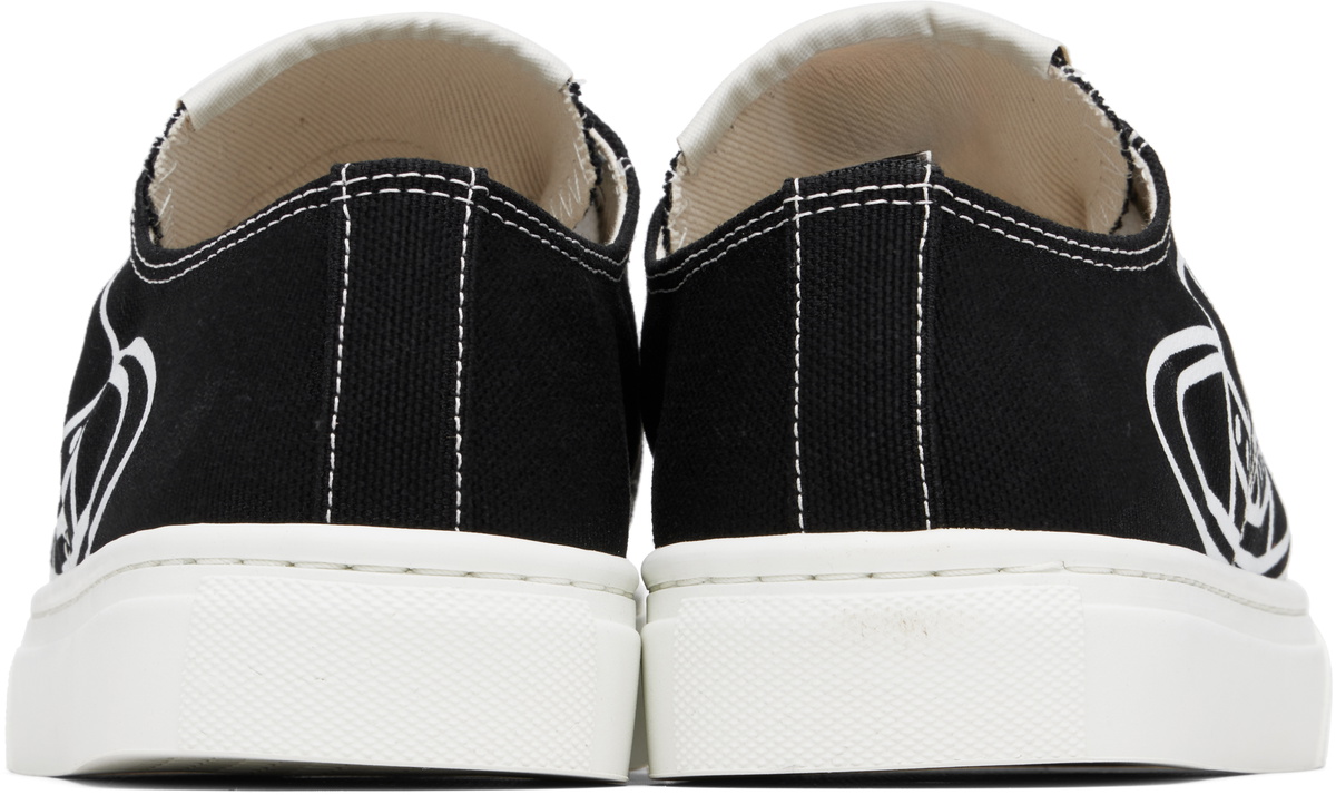 Vivienne Westwood Black Plimsoll Low Top 2.0 Sneakers