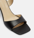 Lemaire Cross leather sandals