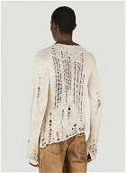 Ottolinger - Distressed Sweater in Beige