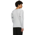 Homme Plisse Issey Miyake Grey Basics Long Sleeve T-Shirt