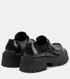 Balenciaga Tractor leather loafers