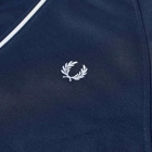 Fred Perry Men's Taped Track Jacket in Carbon Blue