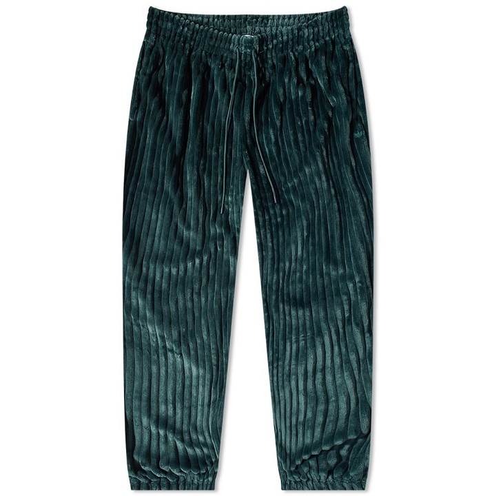Photo: Adidas Men's Contempo Pleated Fleece Pant in Mineral Green
