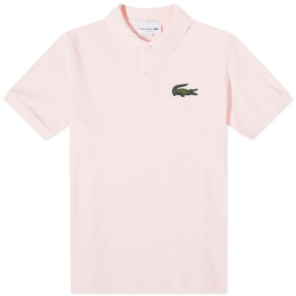 Photo: Lacoste Men's Robert Georges Core Polo Shirt in Flamingo