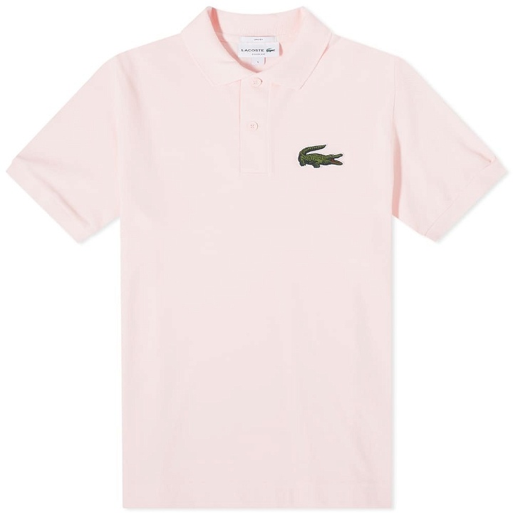 Photo: Lacoste Men's Robert Georges Core Polo Shirt in Flamingo