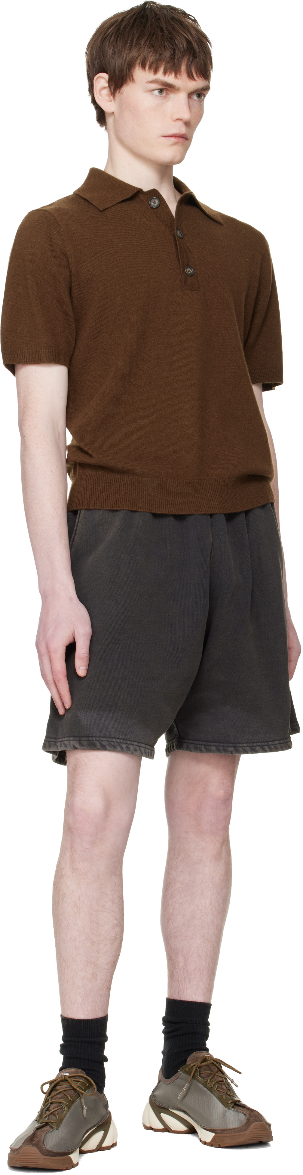 Entire Studios Black Standard Sweat Shorts