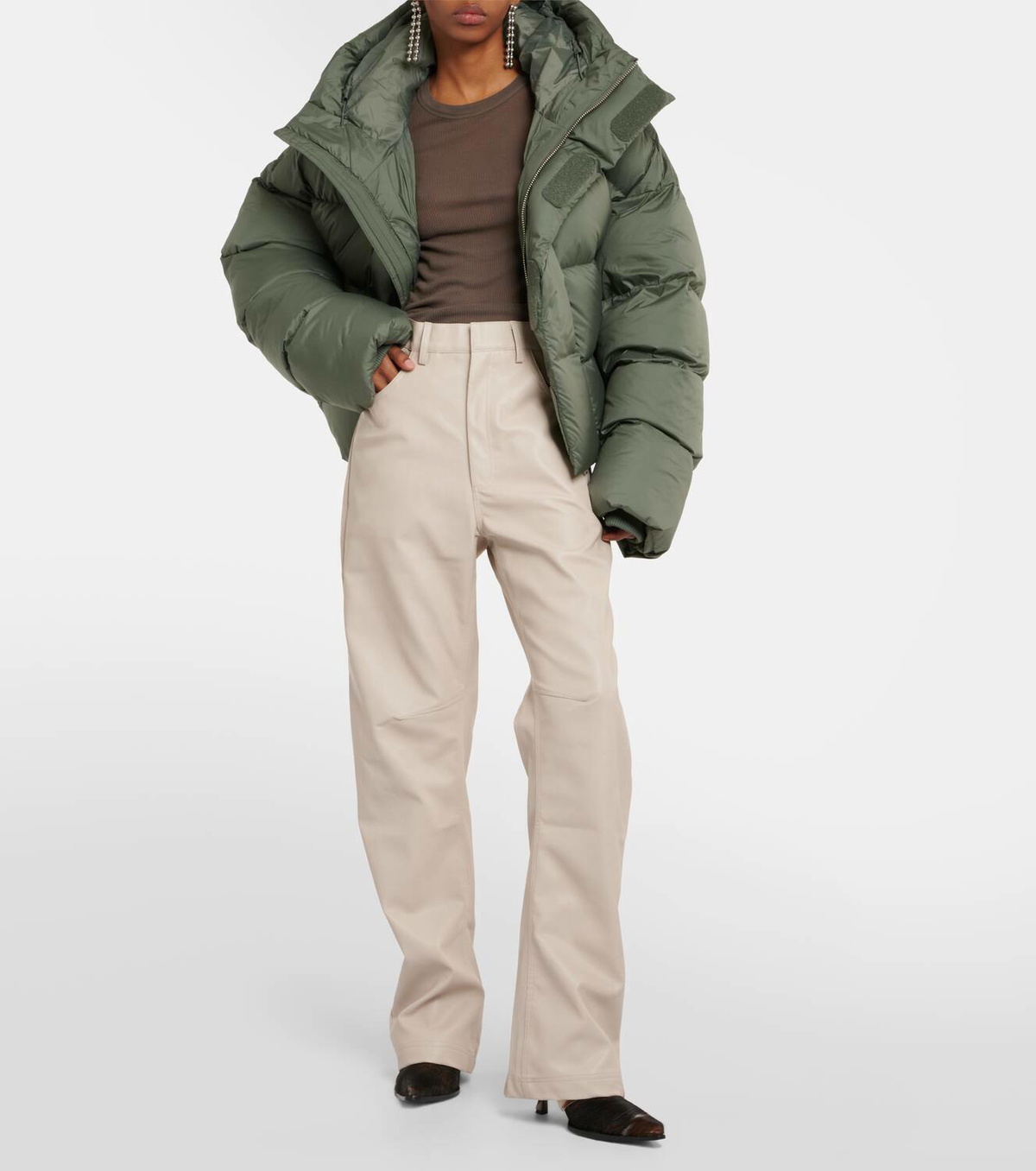 Entire Studios Wet faux leather pants Entire Studios