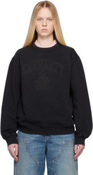Carhartt Work In Progress Black Faded Pond Corps Sweatshirt