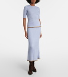 Gabriela Hearst Mireya cashmere and silk top