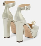 Jimmy Choo - Socorie suede platform sandals