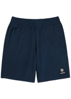 Sandbanks Badge Logo Cotton Shorts Navy
